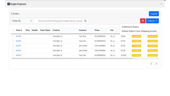 Eagle Express screenshot