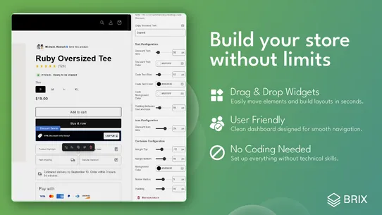 Brix ‑ CRO Product Blocks screenshot