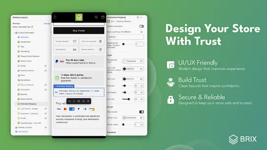 Brix ‑ CRO Product Blocks screenshot