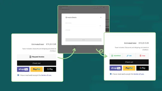Cart Features screenshot