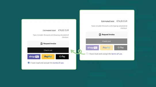 Cart Features screenshot