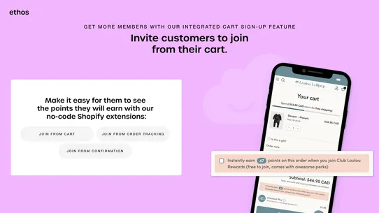 ethos: Loyalty, Rewards, &amp; UGC screenshot