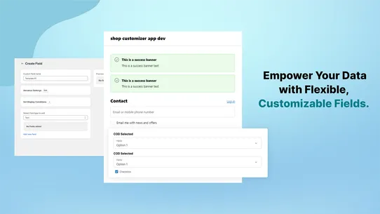FlexiCheckout screenshot
