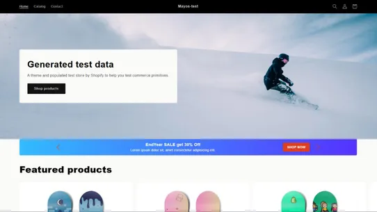 Mayyos Announcement Bar screenshot