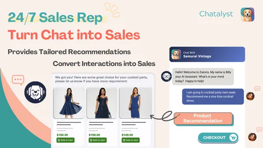 Chatalyst: Your 24/7 AI Sales screenshot