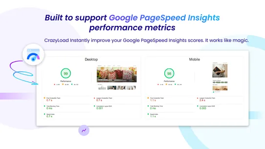 Crazyload Page Speed Optimizer screenshot