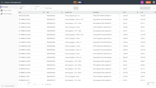 CommerceBlitz OMNI Integration screenshot