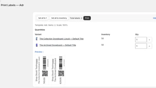 ShopStock screenshot