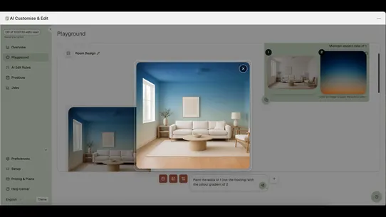 AI Customise &amp; Edit screenshot