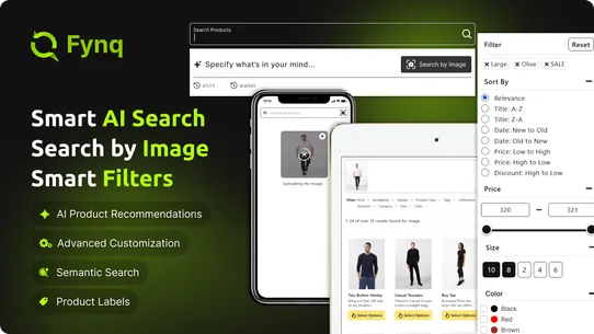 Fynq AI Search &amp; Filter screenshot