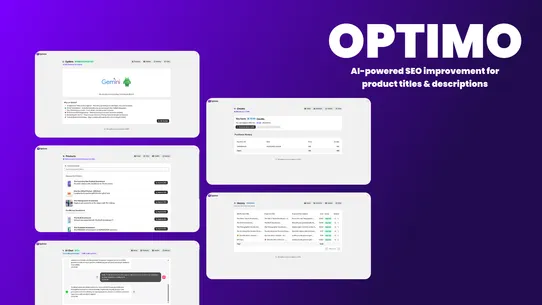 Optimo screenshot
