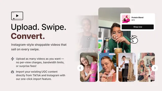 CommerceGurus Shoppable Video screenshot