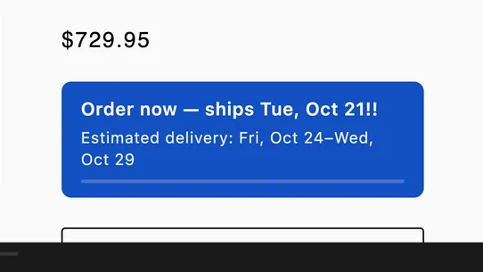 Arrivon: Delivery Promise screenshot