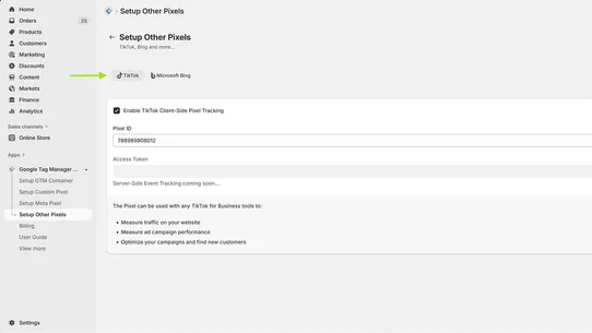Google Tag Manager GA4 screenshot