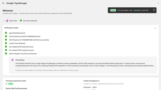 Google Tag Manager GA4 screenshot