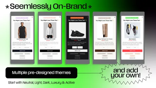 UpCart Discount Popup Upsell screenshot