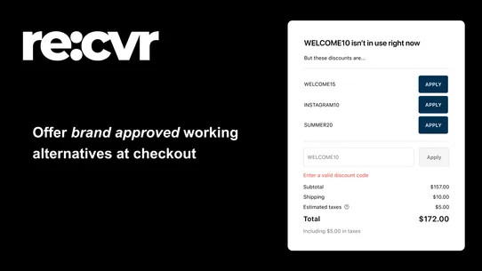 RE:CVR Discount Validator screenshot