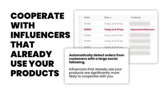IA ‑ Influencer Alert screenshot