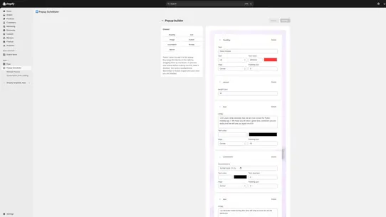 Popup Scheduler | by SRappDev screenshot