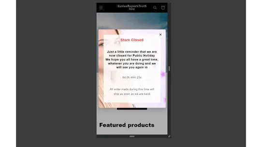 Popup Scheduler | by SRappDev screenshot