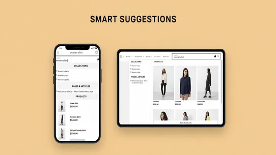 ExpertRec Smart Search Bar screenshot