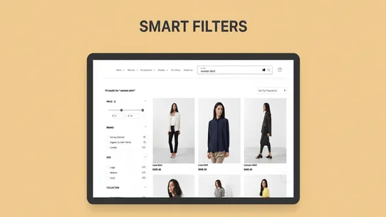 ExpertRec Smart Search Bar screenshot