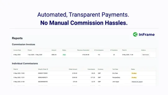 InFrame Affiliates screenshot