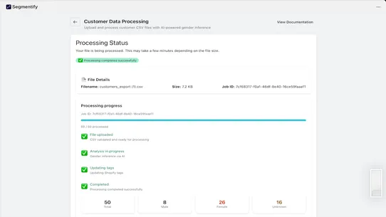 Segmentify: AI Segments Tools screenshot