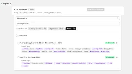 TagPilot screenshot