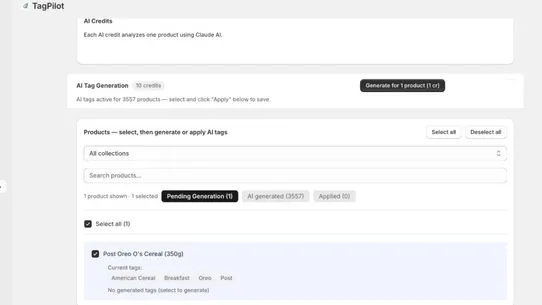 TagPilot screenshot