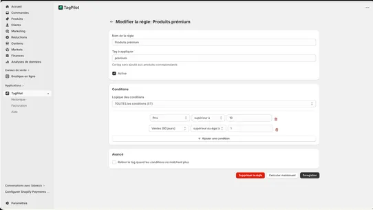 TagPilot screenshot
