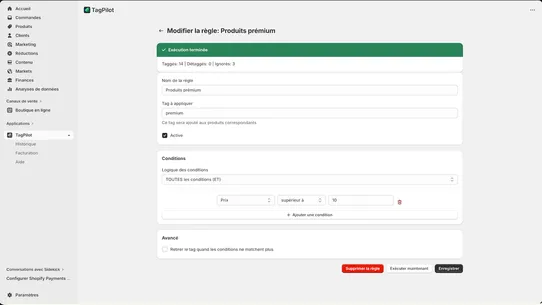 TagPilot screenshot