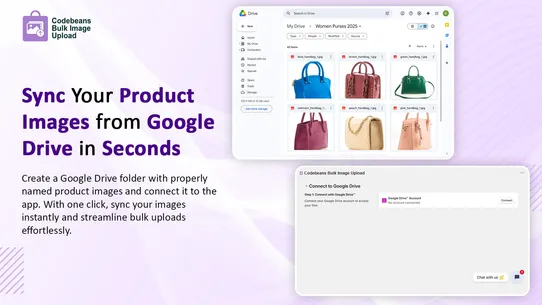 Codebeans Bulk Image Upload screenshot