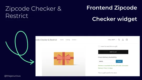 SZC Zipcode Checker &amp; Restrict screenshot