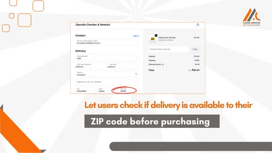 SZC Zipcode Checker &amp; Restrict screenshot