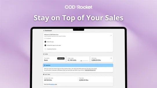 COD Form &amp; Manager: COD Rocket screenshot