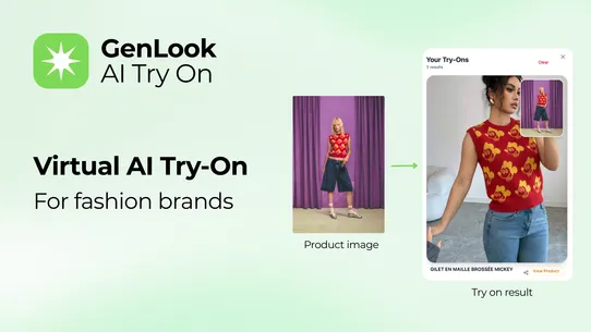 GenLook ‑ AI Virtual Try‑On screenshot