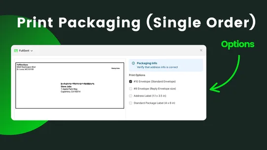 FullSent ‑ Mail Tracking App screenshot