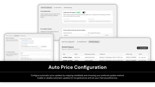 HW Gold Price Sync screenshot