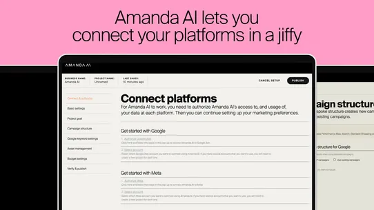 Amanda AI screenshot