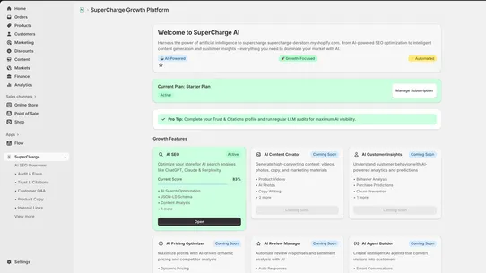 SuperCharge screenshot