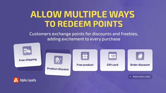 Alpha: Loyalty &amp; Rewards screenshot