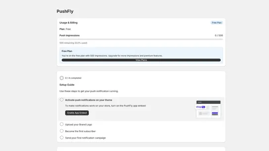 PushFly screenshot