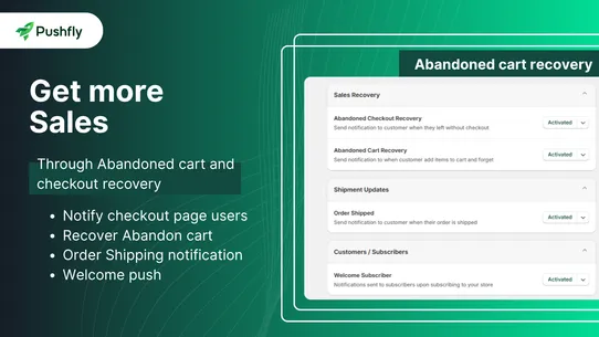 PushFly: Web Push Notification screenshot