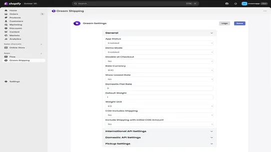 Oreem Shipping screenshot
