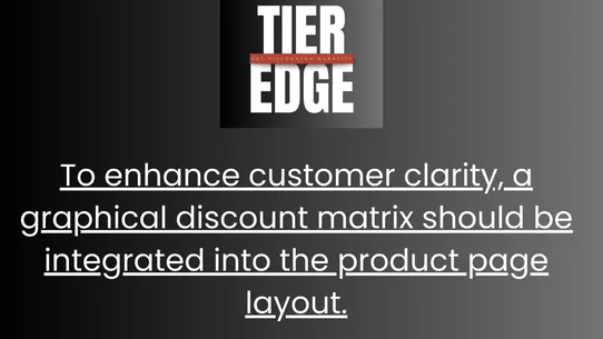 Tiered Pricing screenshot