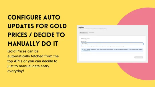 GoldSync screenshot