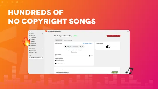 MX: Background Music Player screenshot