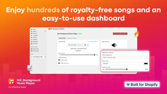 MX: Background Music Player screenshot
