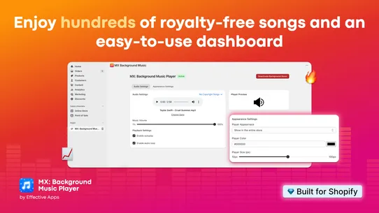 MX: Background Music Player screenshot